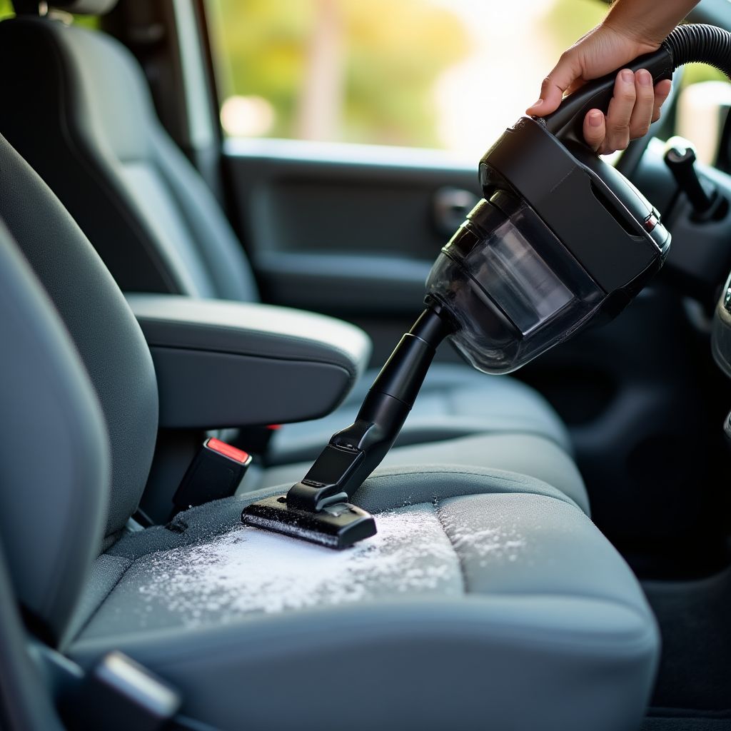 Čištění interiéru vozidla